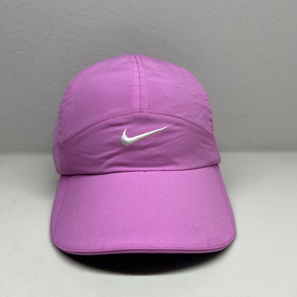 Vintage Nike Tailwind Hat Cap Pink 7 Panel Dri-Fit Featherlight Strapback Y2k Vintage Y2K Nike Featherlight Tailwind Hat Baby Blue Dri-Fit  main image 4