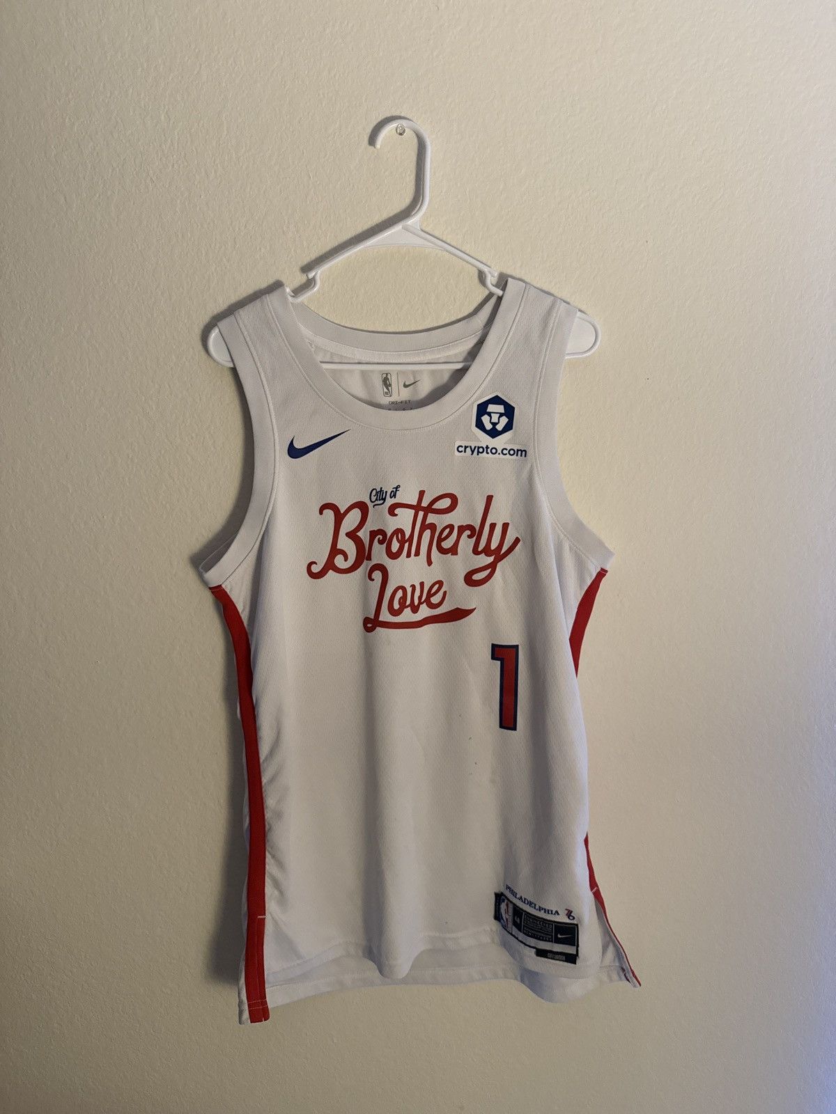 NBA James Harden Philadelphia 76ers Jersey Size US L / EU 52-54 / 3 - 2 Thumbnail
