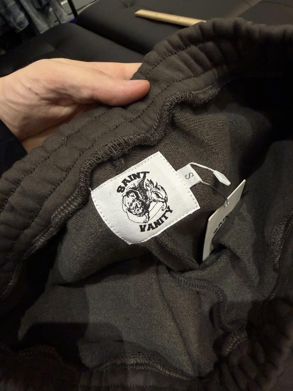 Saint Vanity Size Small- Saint Vanity Varsity Sweatpants Grey NEW Size US 30 / EU 46 - 10 Thumbnail