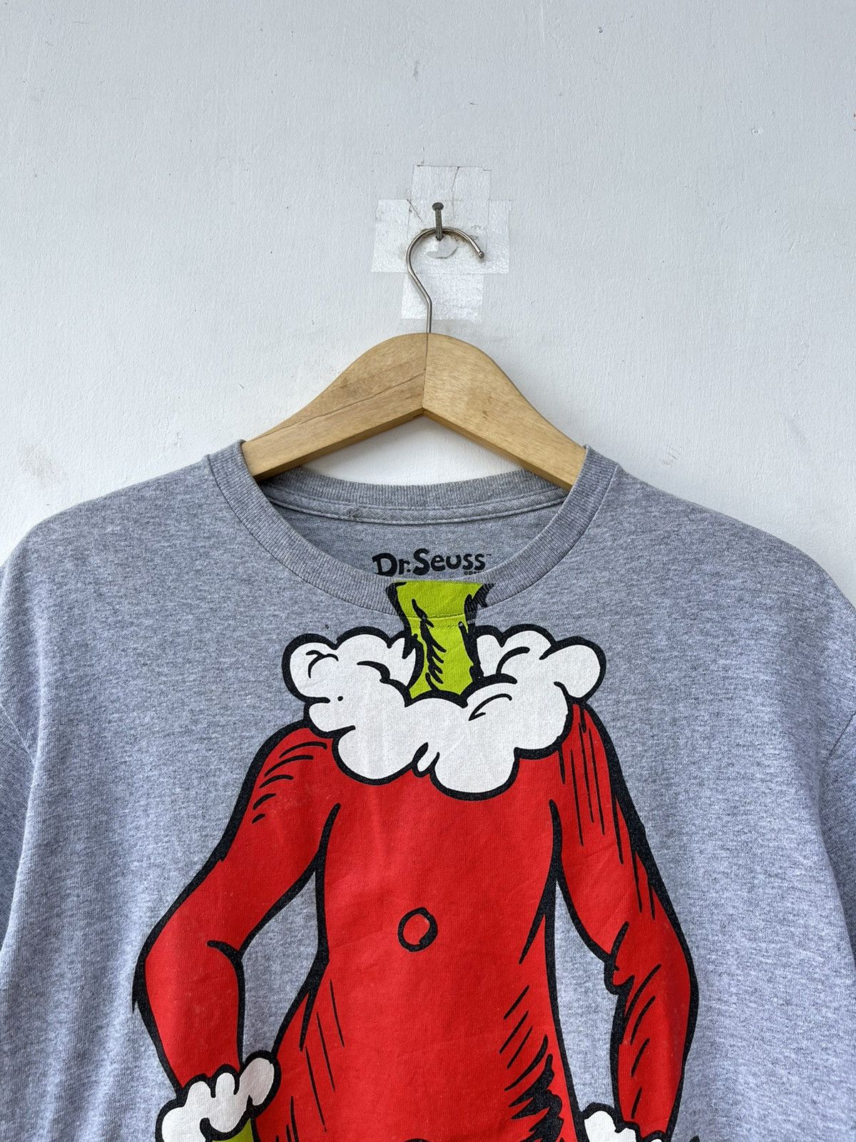 Japanese Brand Y2K Dr Seuss Santa Body Tees Size US L / EU 52-54 / 3 - 3 Thumbnail