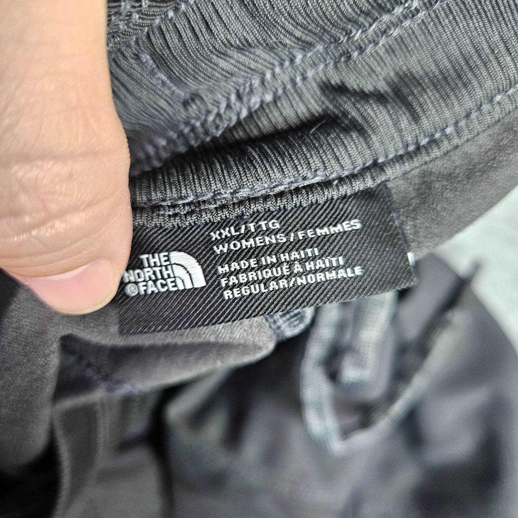 The North Face The North Face Women's Dark Gray Hiking Pants XL Drawstring Regular Gray Solid Activewear Pants Sports Men/Women Size 40" / US 18 - 4 Thumbnail