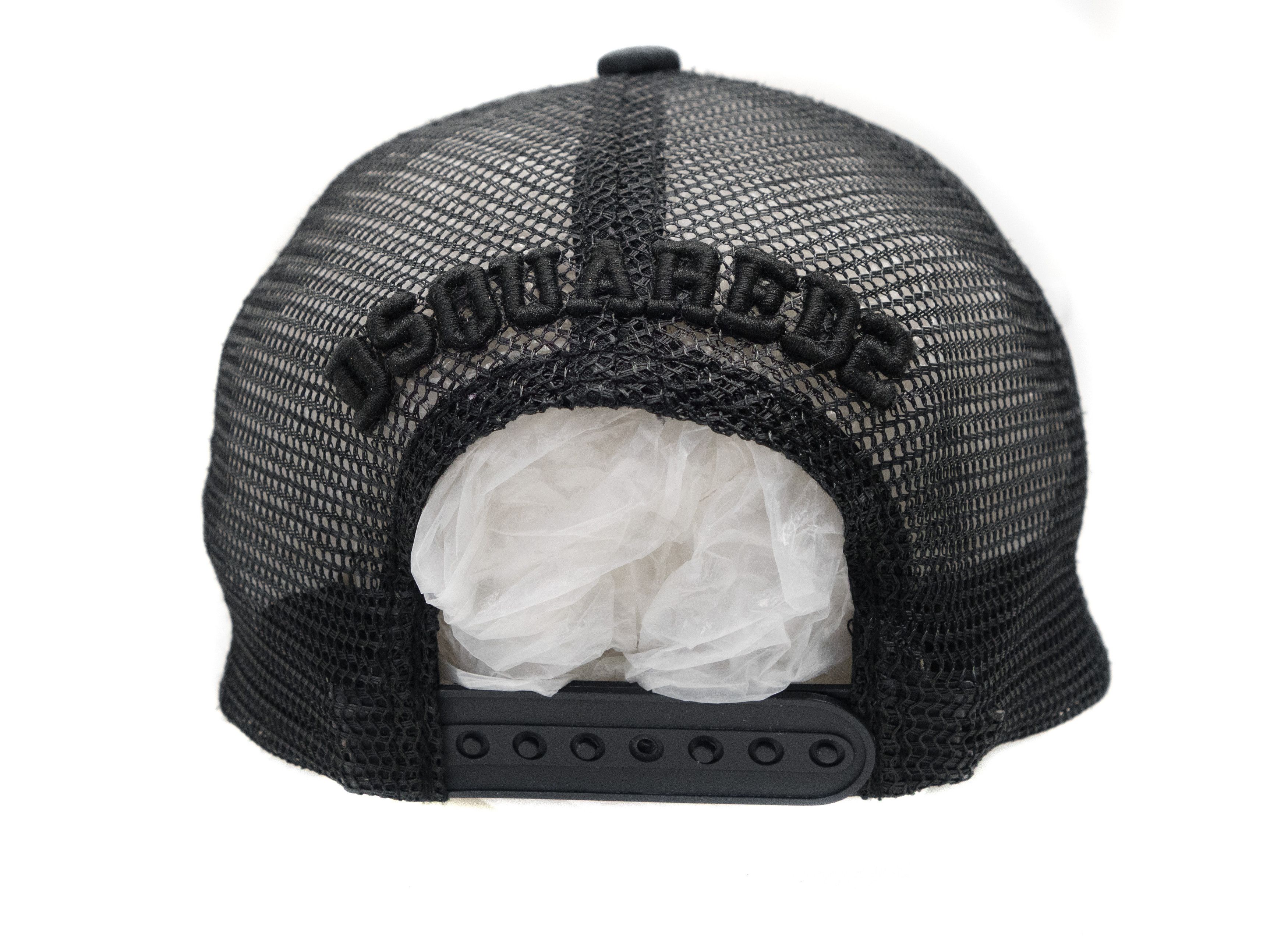 Dsquared2 DC Logo Trucker Distressed Cap Size ONE SIZE - 4 Thumbnail