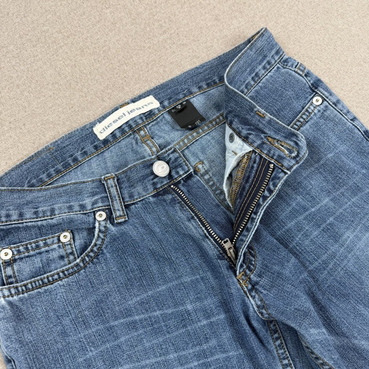 Diesel 00s DIESEL FLARED BOOTCUT DENIM JEANS Y2K Size 26" / US 2 / IT 38 - 6 Thumbnail