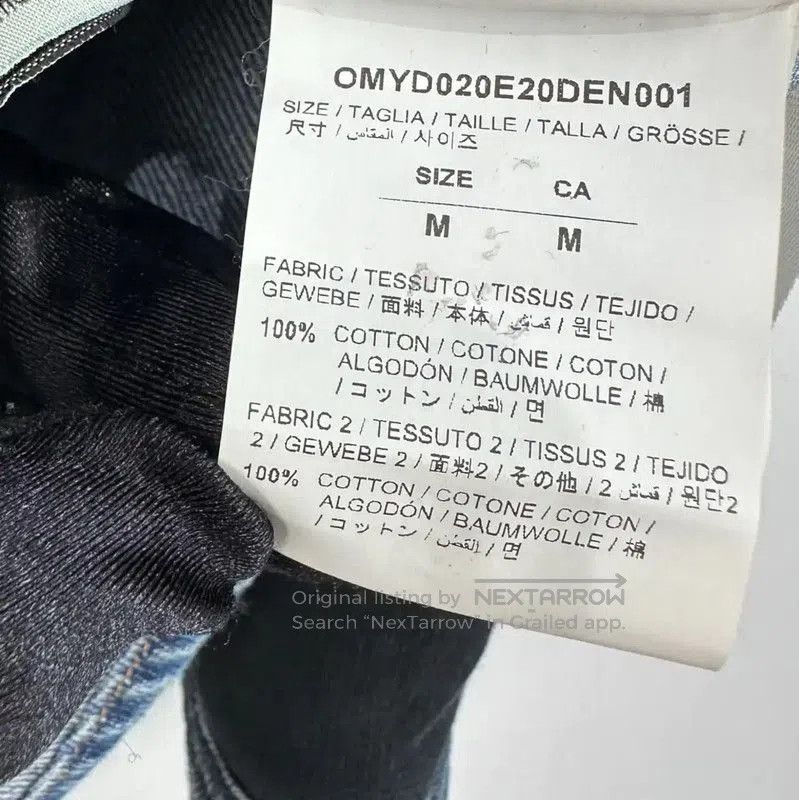 Off-White Off-White Men's Dark Blue Overshirt . Size US M / EU 48-50 / 2 - 6 Thumbnail
