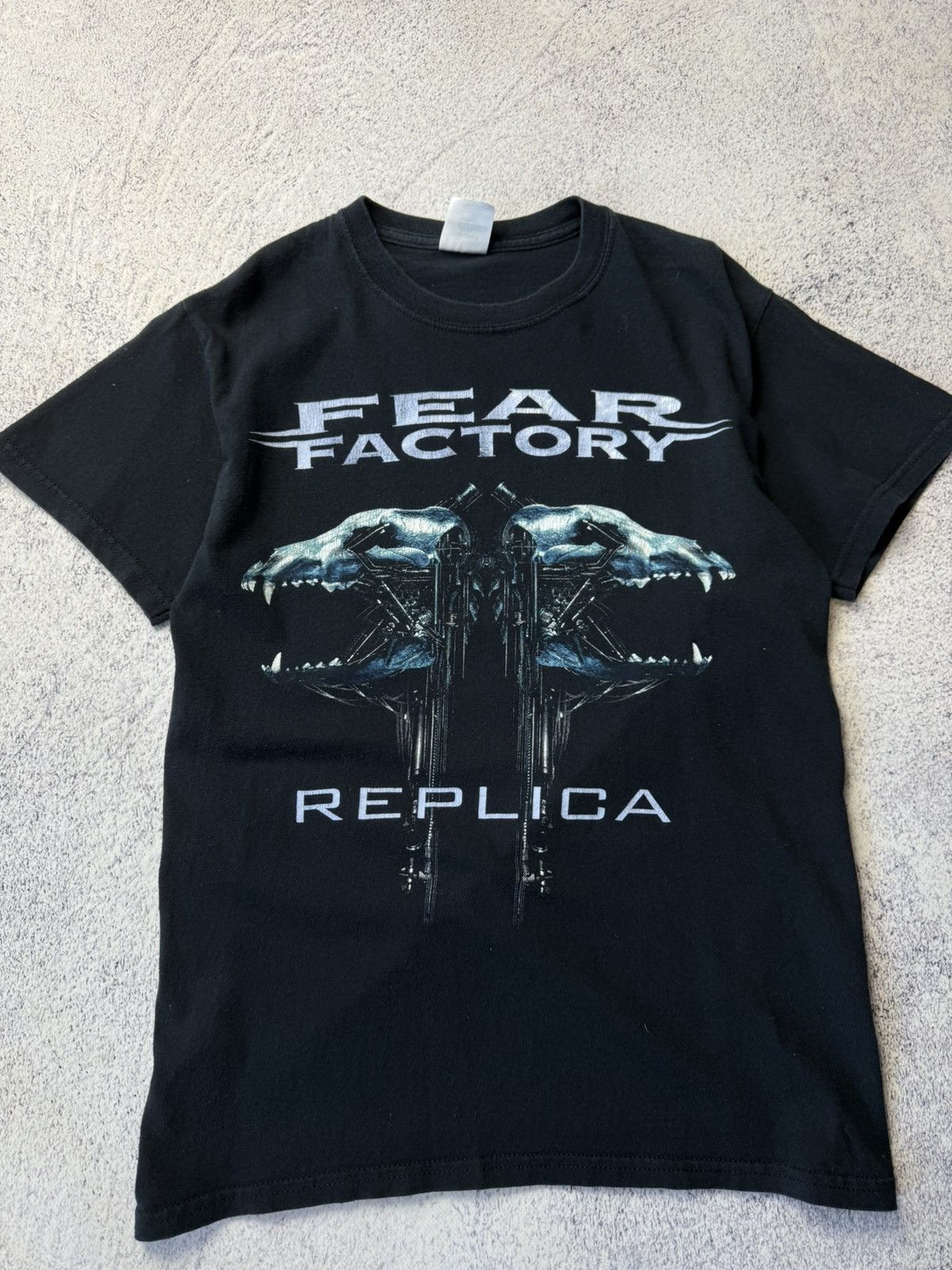 Band Tees Vintage Fear Factory Replica Rock T Shirt Y2K Size US S / EU 44-46 / 1 - 6 Thumbnail