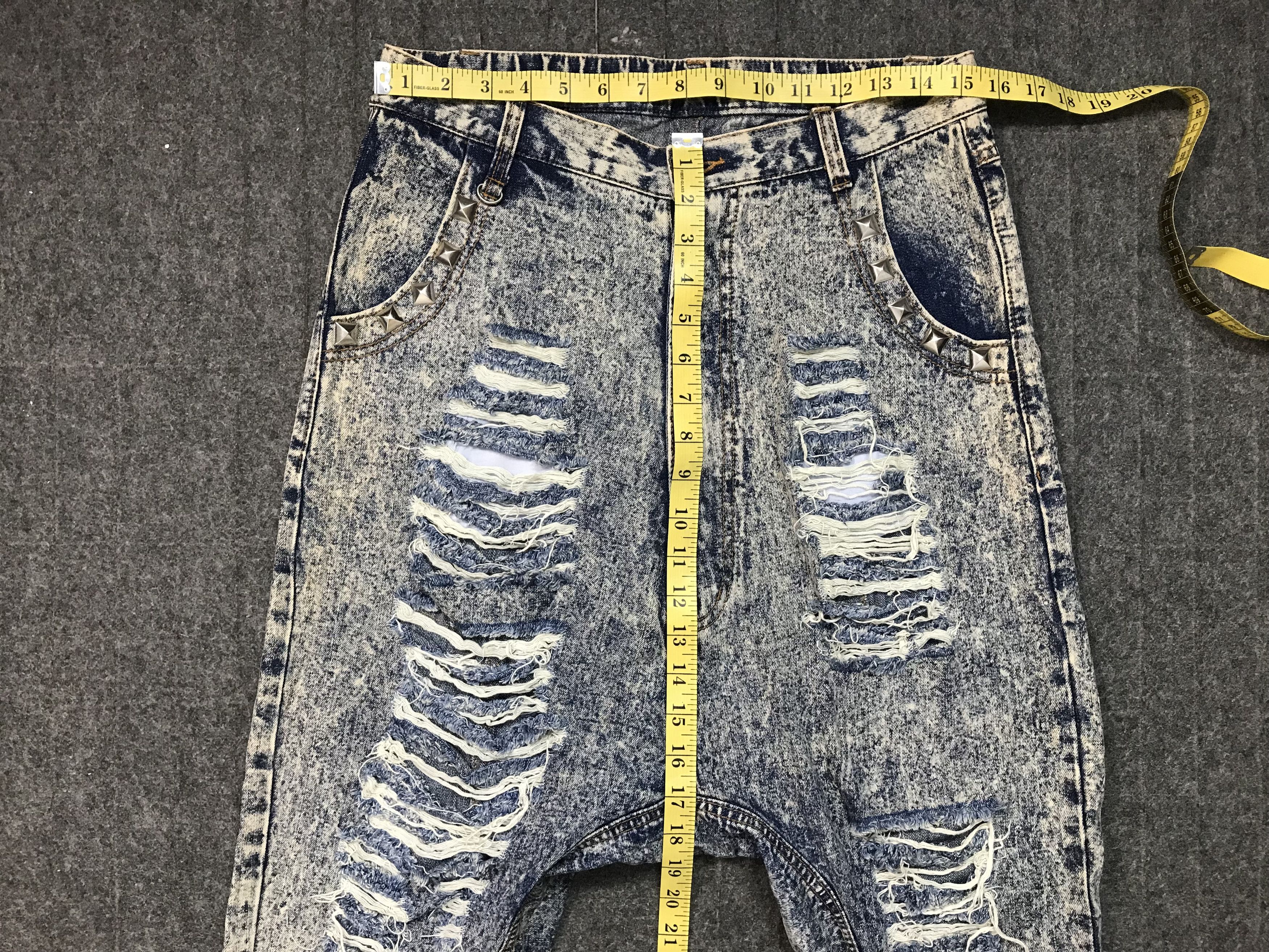 Japanese Brand Superlovers Lovers Rock Pant Drop Croth Baggy Rise 30 31 Size US 30 / EU 46 - 13 Thumbnail
