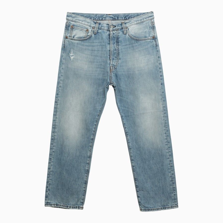 image of Acne Studios O1D2Blof0224 Denim Jeans In Light Blue, Men's (Size 34)