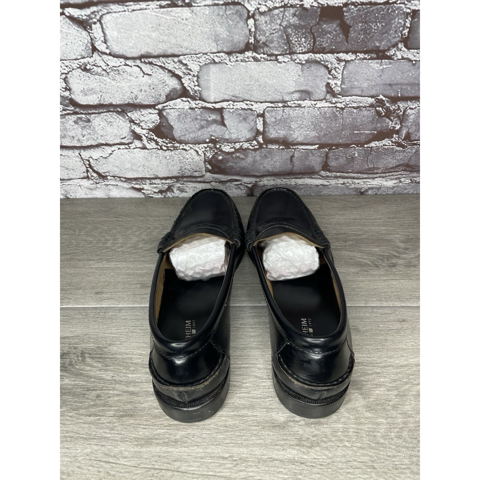 Florsheim Florsheim 1892 Black Leather Slip On Penny Loafers Dress Sho Size US 9 / EU 42 - 15 Thumbnail
