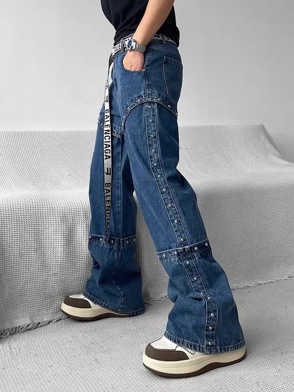 Japanese Brand Retro punk denim pants Size US 31 - 2 Thumbnail