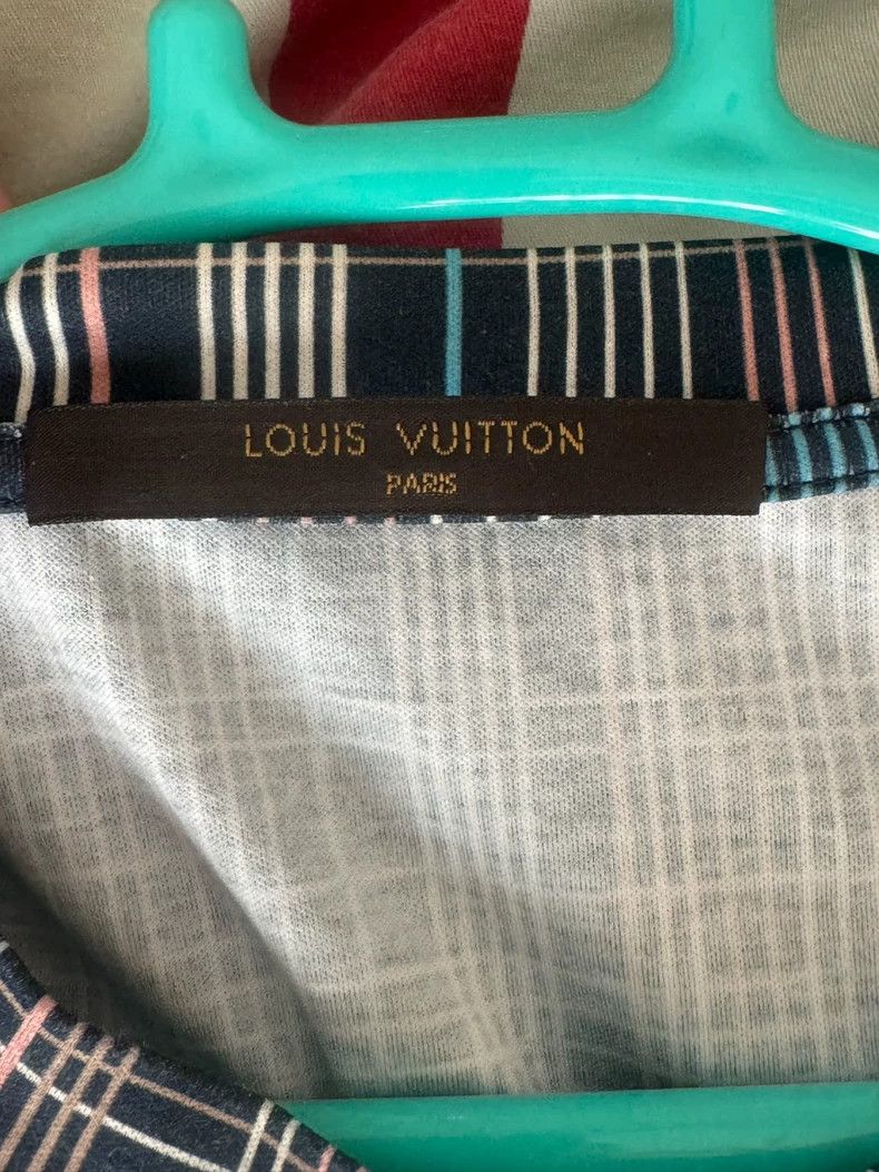Louis Vuitton LOUIS VUITTON Patchwork plaid short sleeves 2501-Nextarrow Size US M / EU 48-50 / 2 - 3 Thumbnail