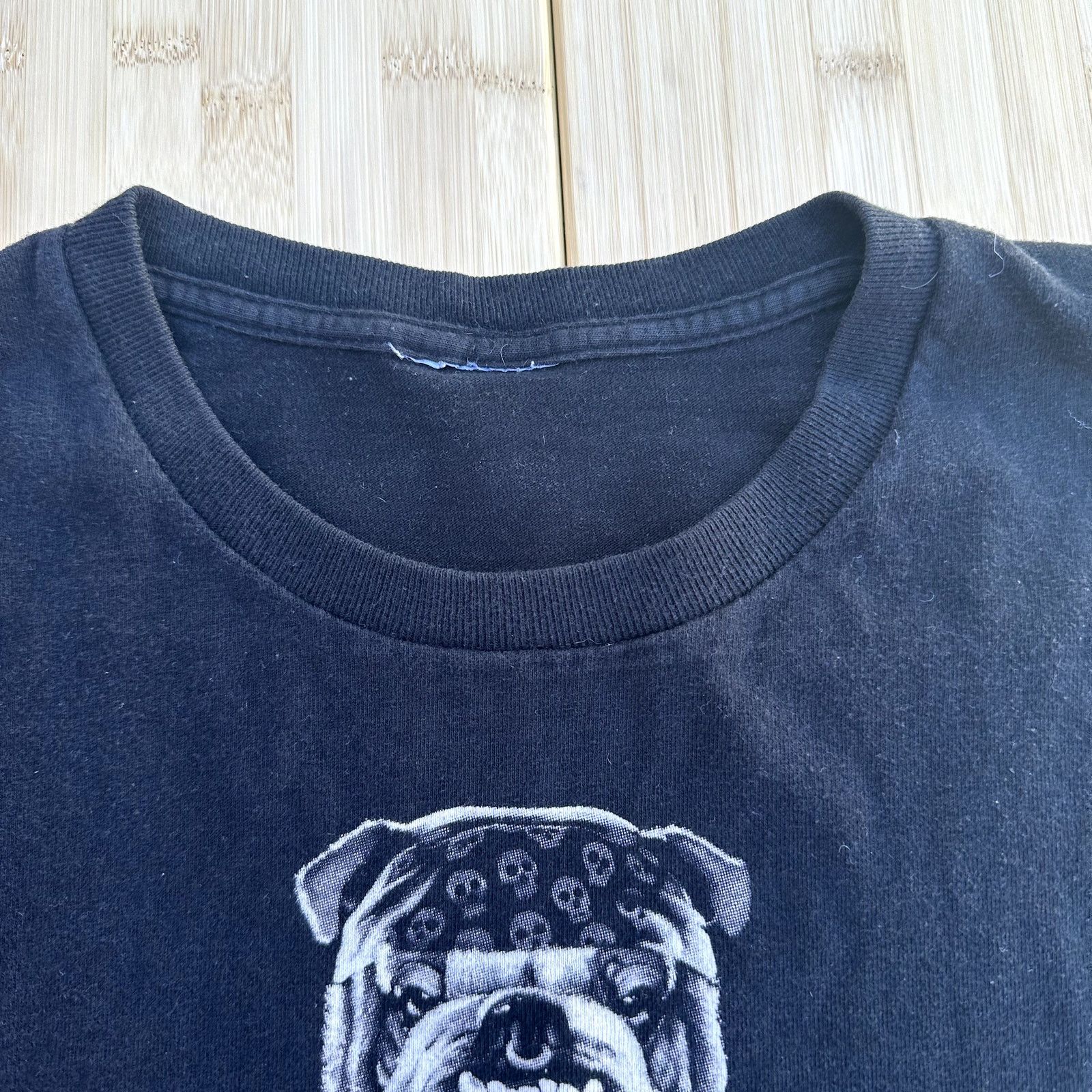 Japanese Brand × Liquid Blue Vintage Liquid Blue Bulldog Biker Shirt Cats Sucks XL Size US XL / EU 56 / 4 - 5 Thumbnail