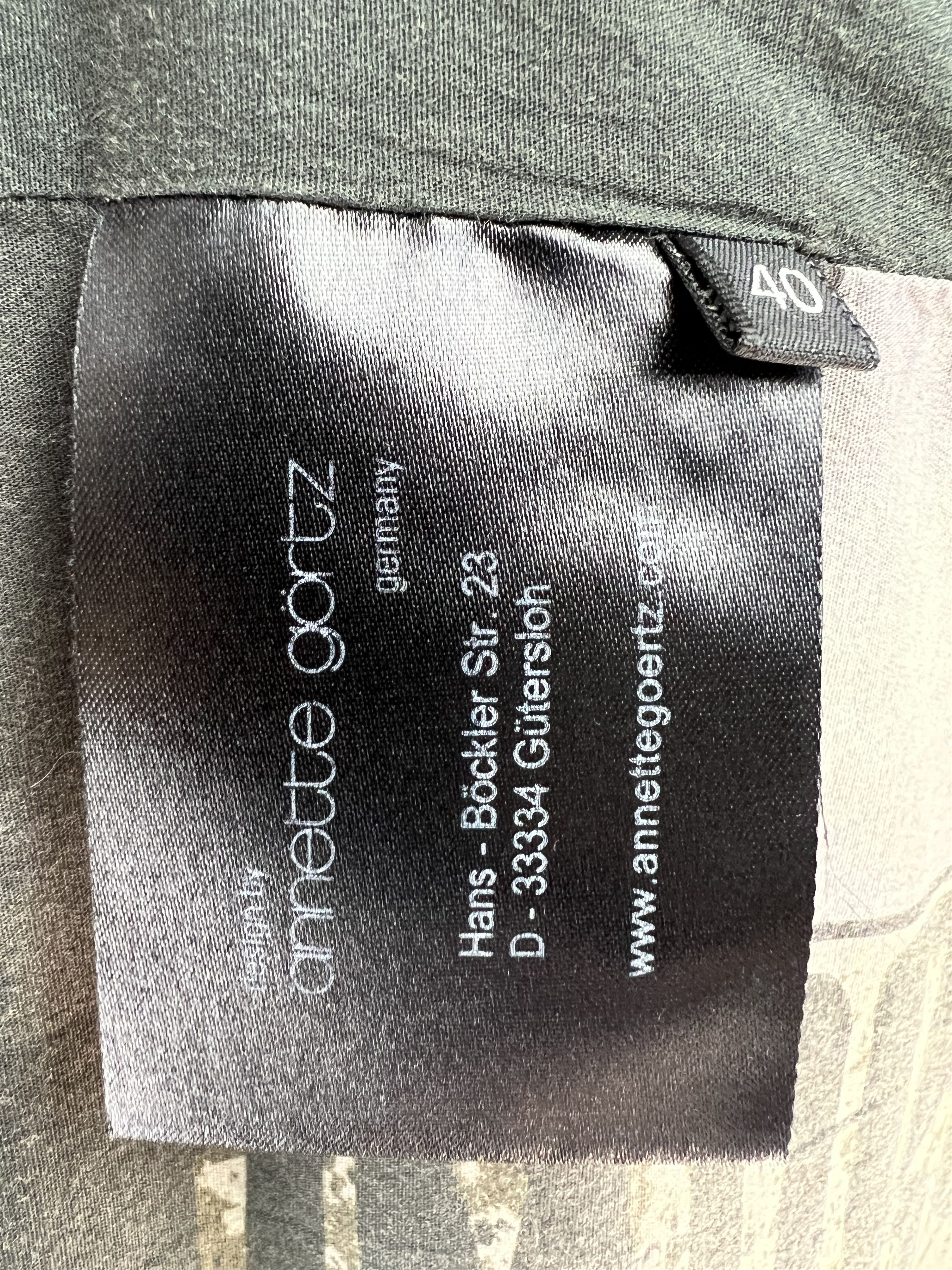 Annette Gortz × Designer Annette Gortz Gray Coat Size 40 Size L / US 10 / IT 46 - 12 Thumbnail