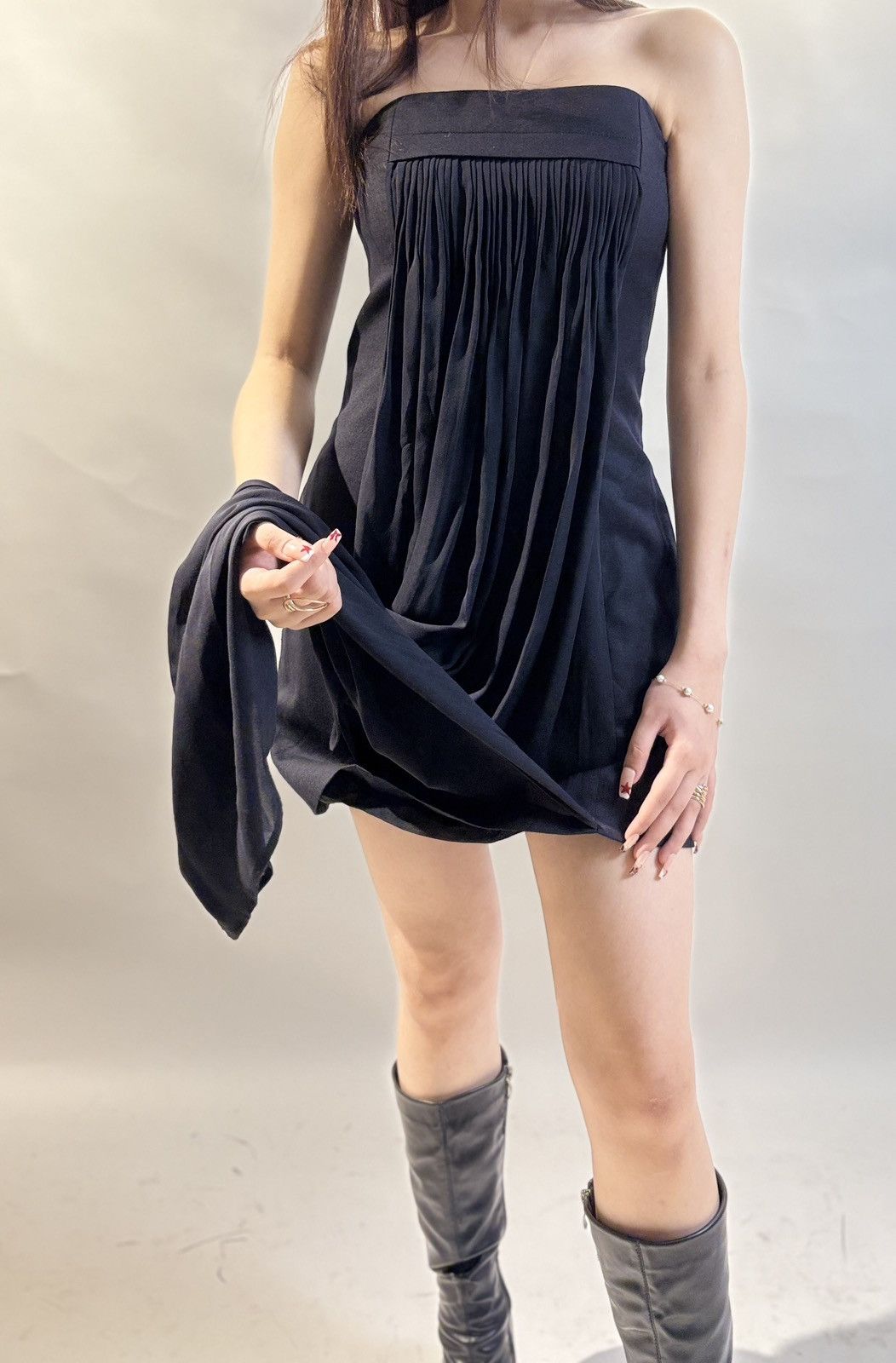 Maison Margiela Martin Margiela 2014 White Label Mini Dress Size M / US 6-8 / IT 42-44 - 2 Thumbnail