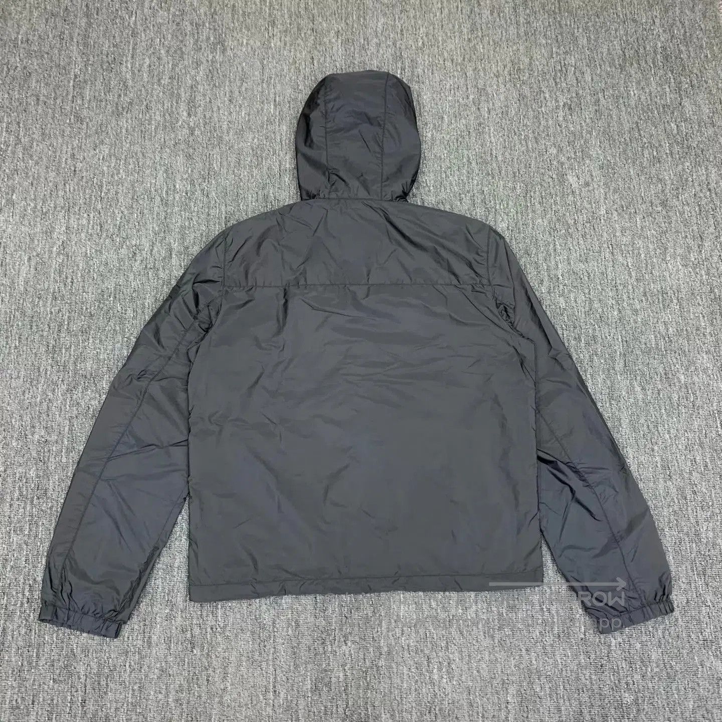 Prada Black Hooded Light Jacket with Zip Pockets. Size US M / EU 48-50 / 2 - 2 Thumbnail