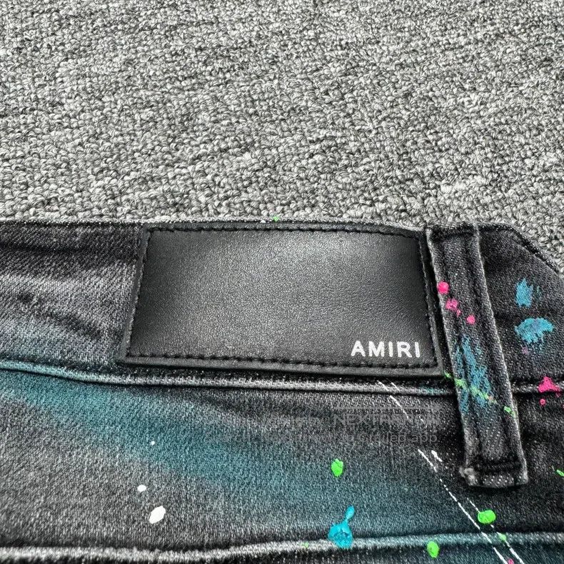 Amiri Amiri Size 30 Splashing ink, destroying jeans Size US 30 / EU 46 - 5 Thumbnail