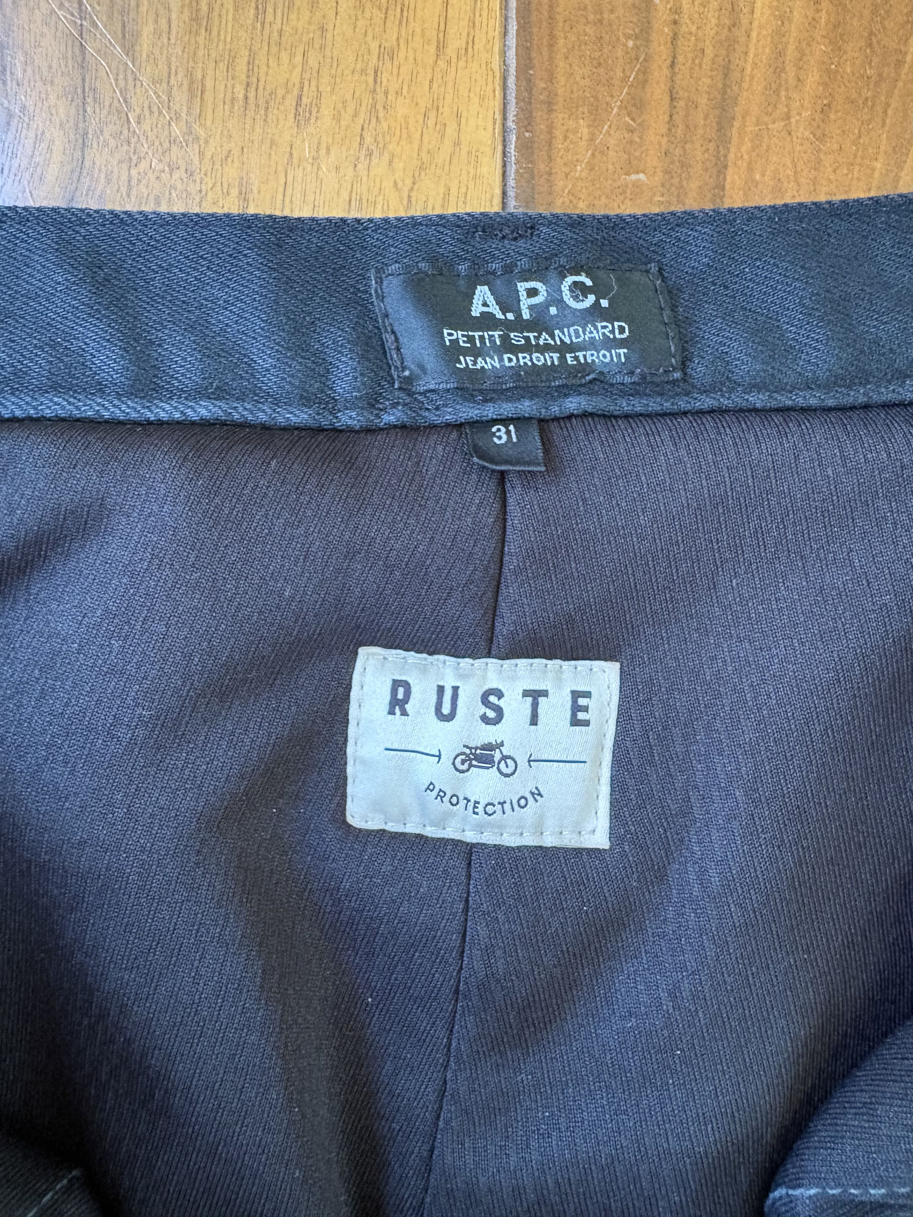 A.P.C. A.P.C. x Ruste Motorcycle Protection Size US 31 - 2 Thumbnail