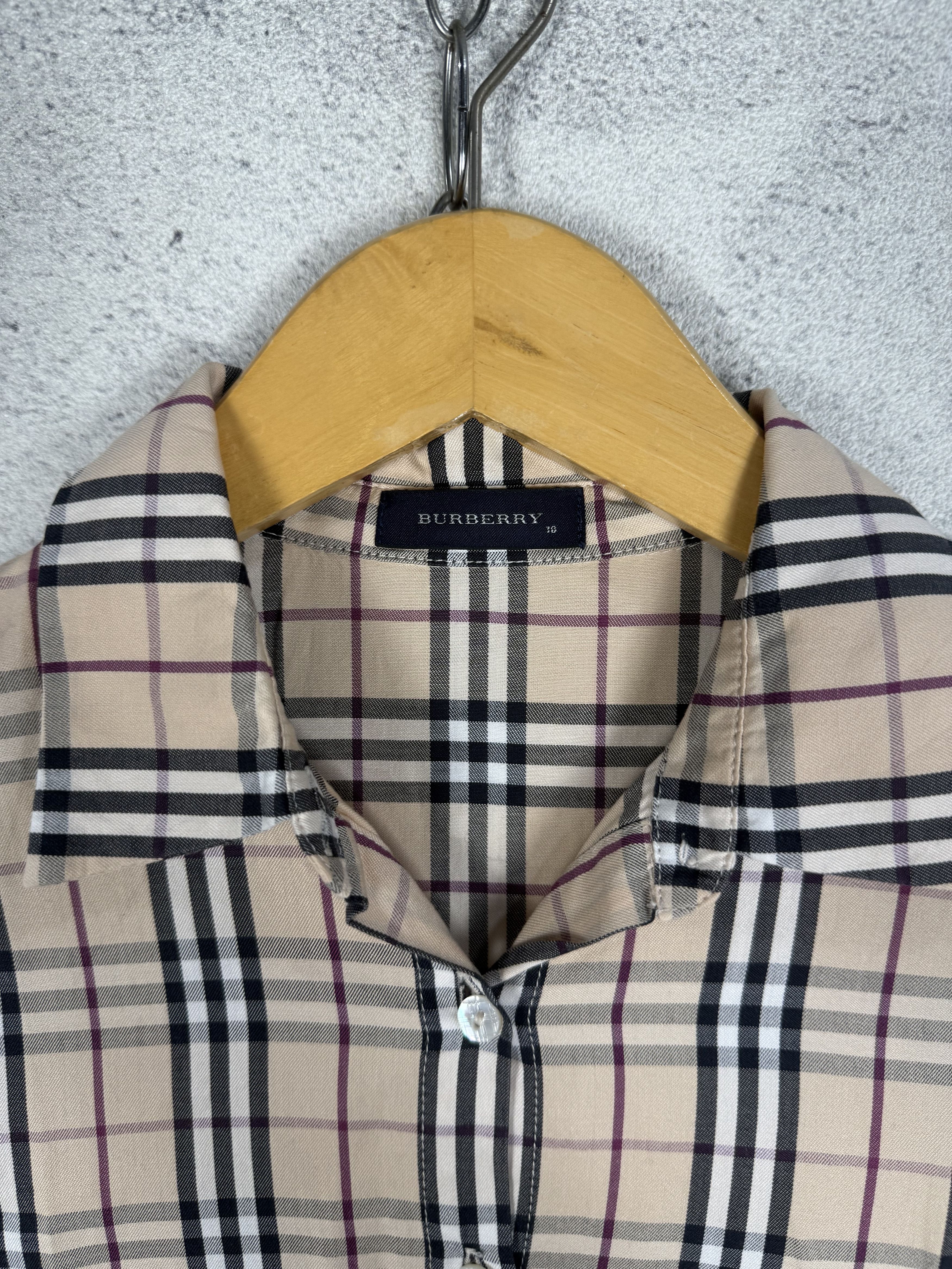 Burberry Vintage Burberry Nova Check Shirt Size L / US 10 / IT 46 - 5 Thumbnail