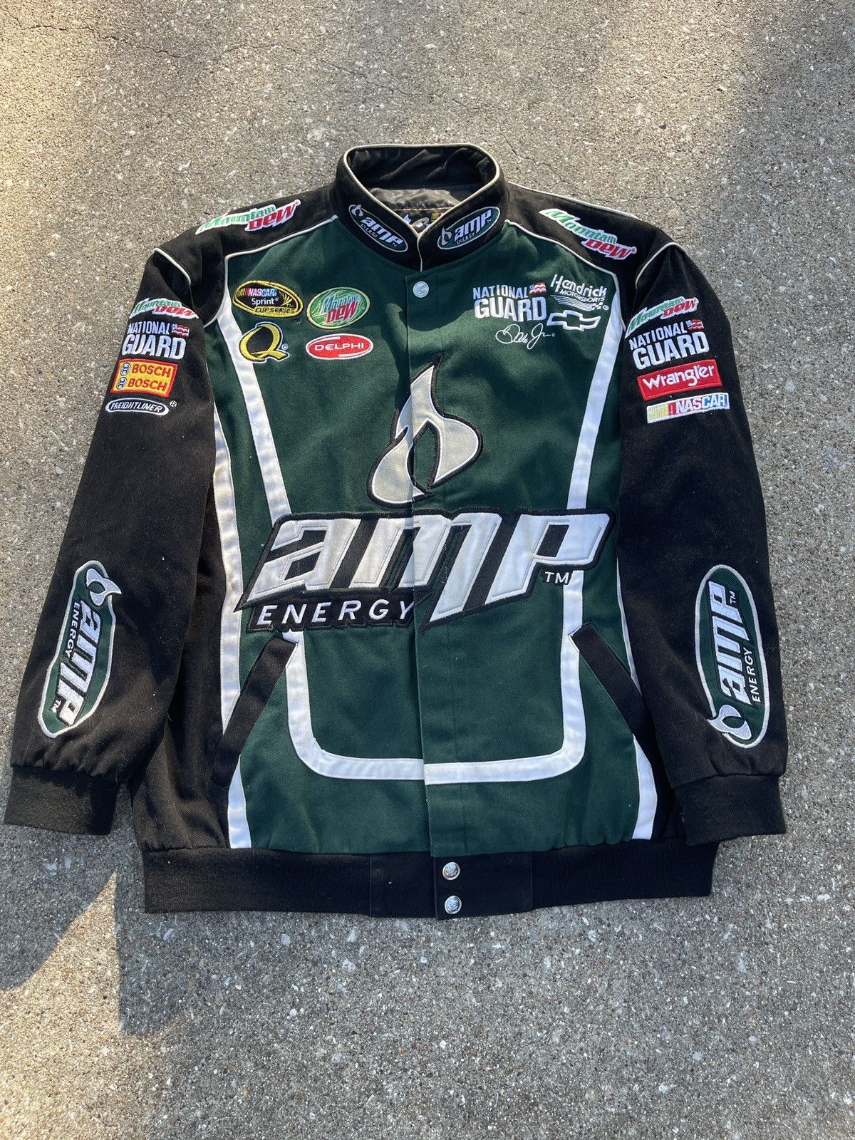 NASCAR Vintage AMP Energy Nascar Bomber Size US M / EU 48-50 / 2 - 1 Thumbnail
