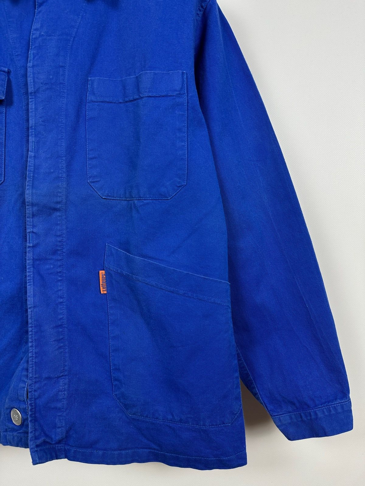 Le Laboureur 80s Vintage Lutteurs French Workwear Sanfor Chore Jacket Size US M / EU 48-50 / 2 - 7 Thumbnail