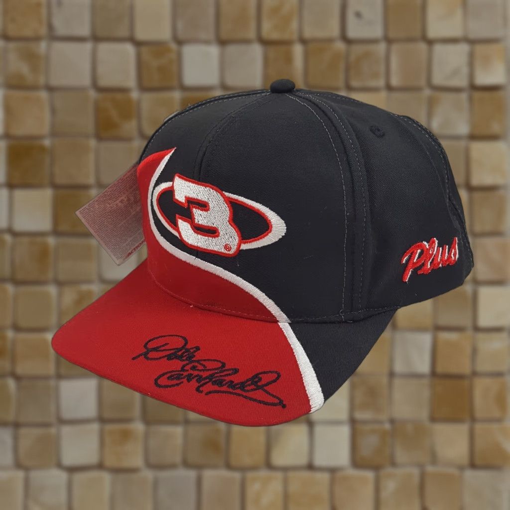 NASCAR VINTAGE NASCAR Dale Earnhardt Adjustable Snapback Baseball Cap Hat Red 2000s Mens Size ONE SIZE - 1 Thumbnail