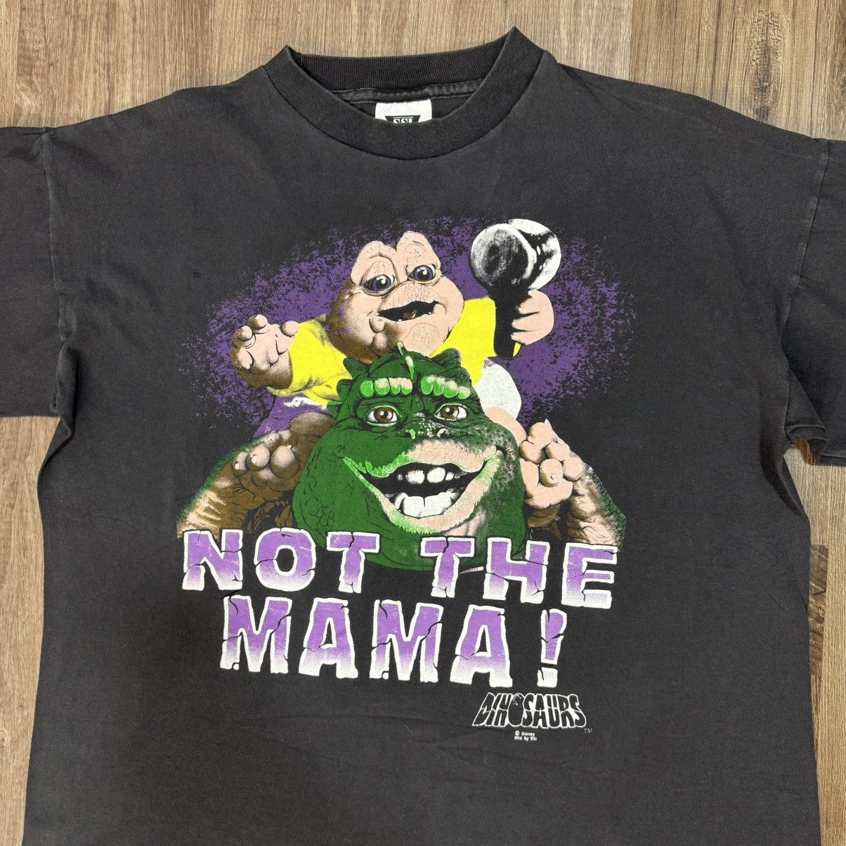 Vintage Vintage Dinosaurs TV Show Single Stitch T-Shirt Not the Mama Size US L / EU 52-54 / 3 - 2 Thumbnail