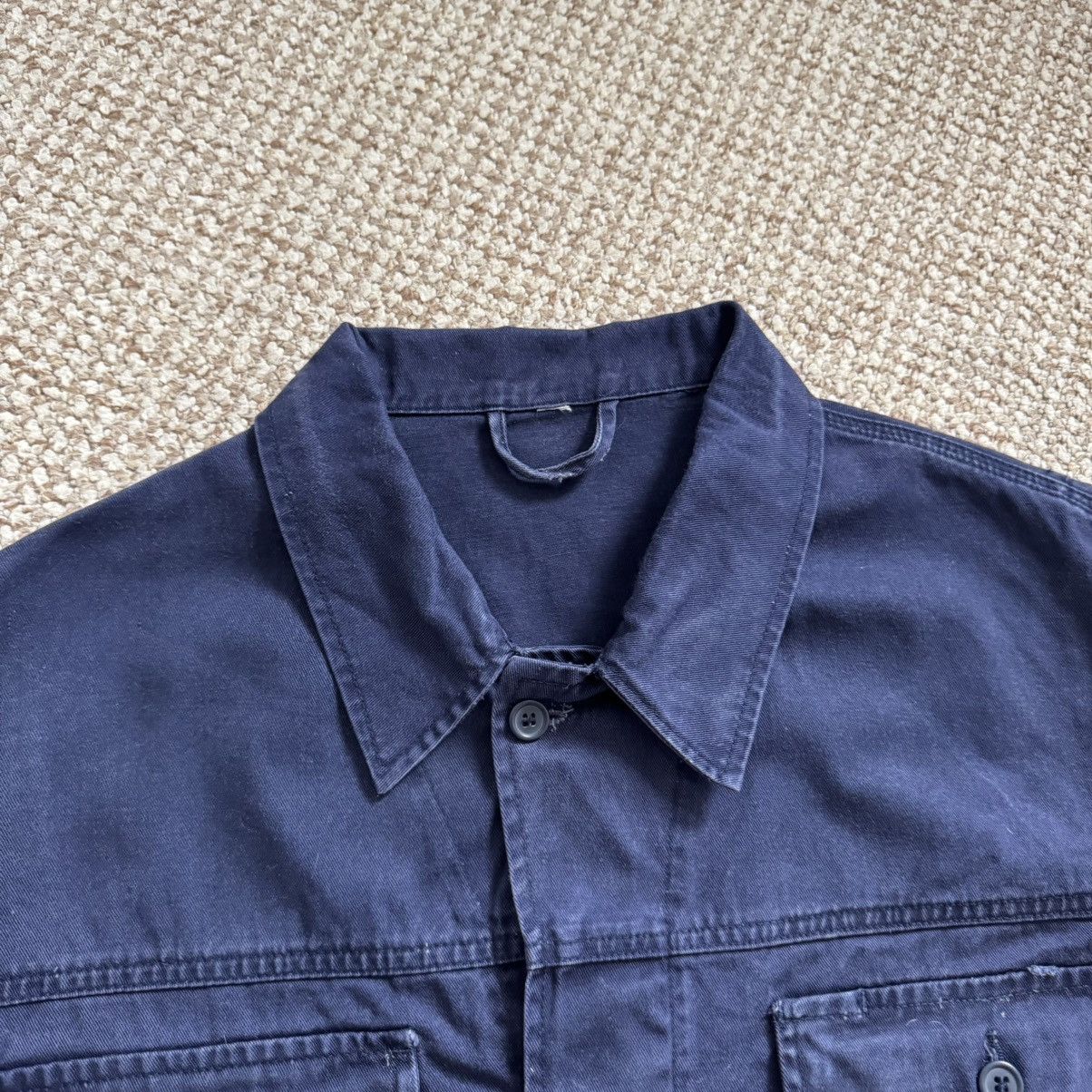 Le Laboureur Vintage washed vintage French works boxy fit jacket Size US XL / EU 56 / 4 - 2 Thumbnail