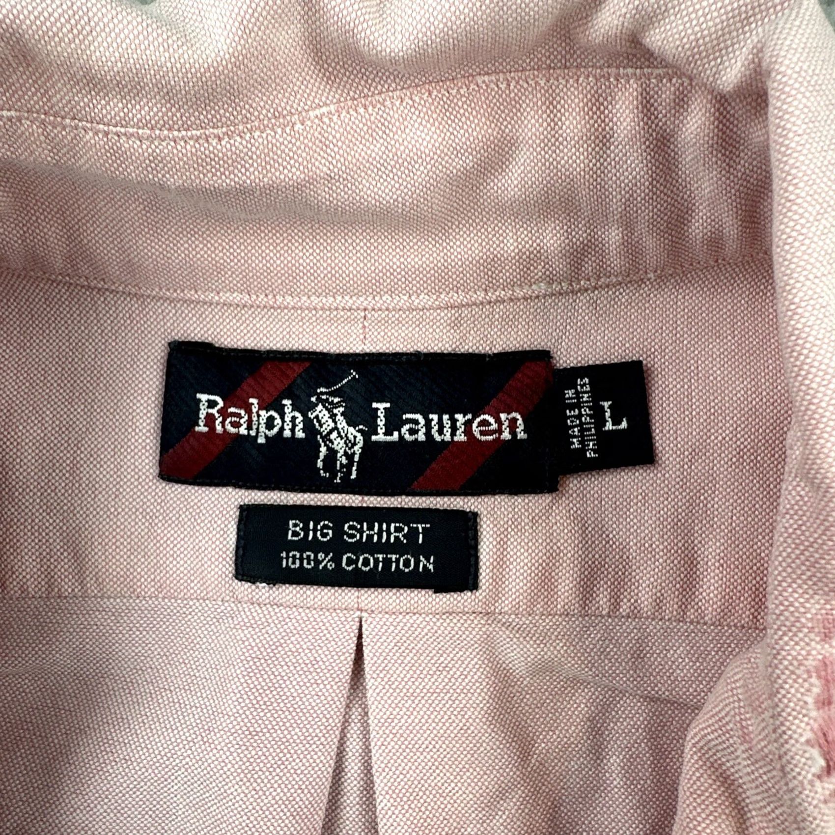 Polo Ralph Lauren Polo Ralph Lauren Shirt Button-Up Long Sleeve Pink L Men’s Casual Preppy Pocket Embroidered Knit Cotton Shirt Size US L / EU 52-54 / 3 - 7 Thumbnail