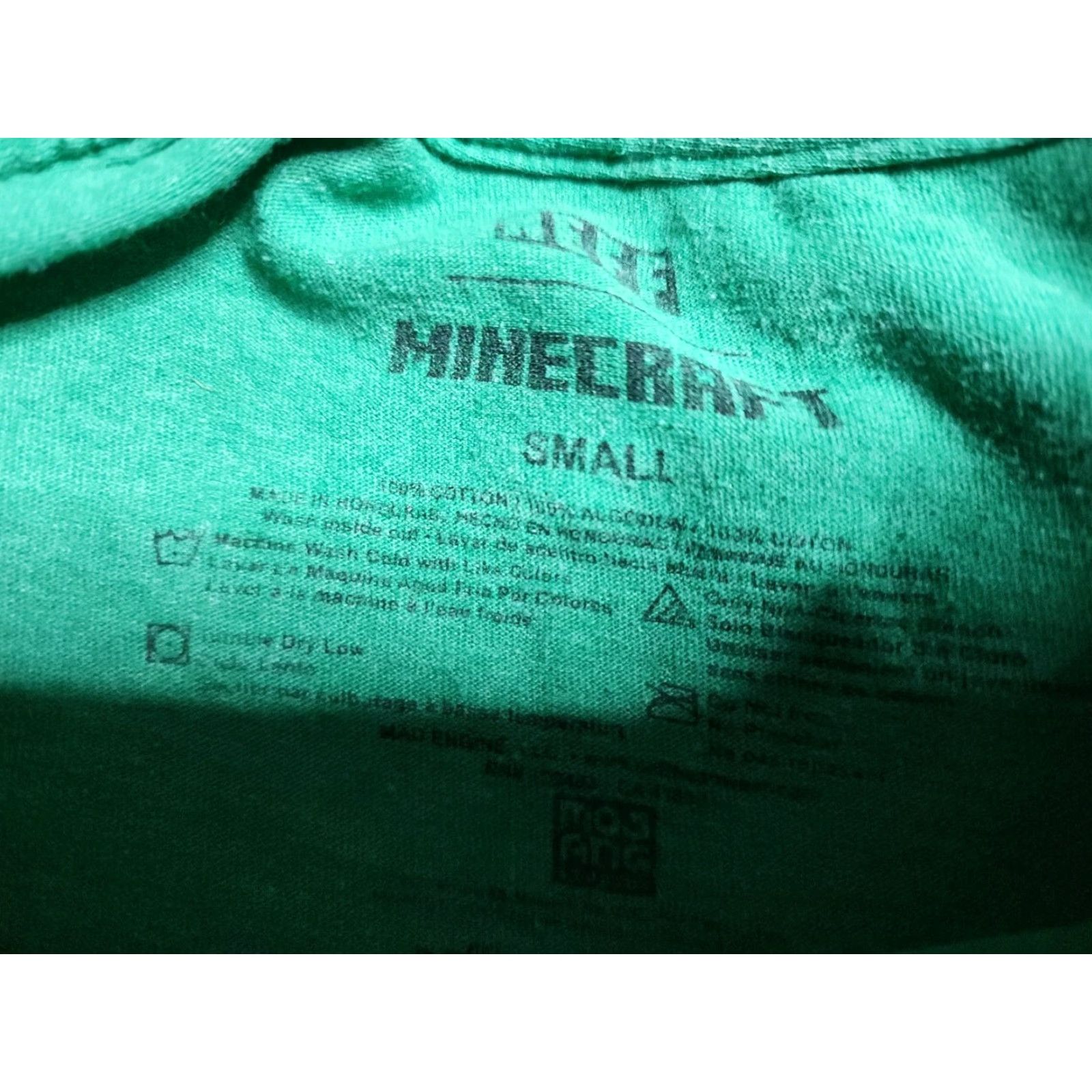 Vintage NEFF x MINECRAFT Steve Green Mens S T Shirt Size US S / EU 44-46 / 1 - 5 Thumbnail