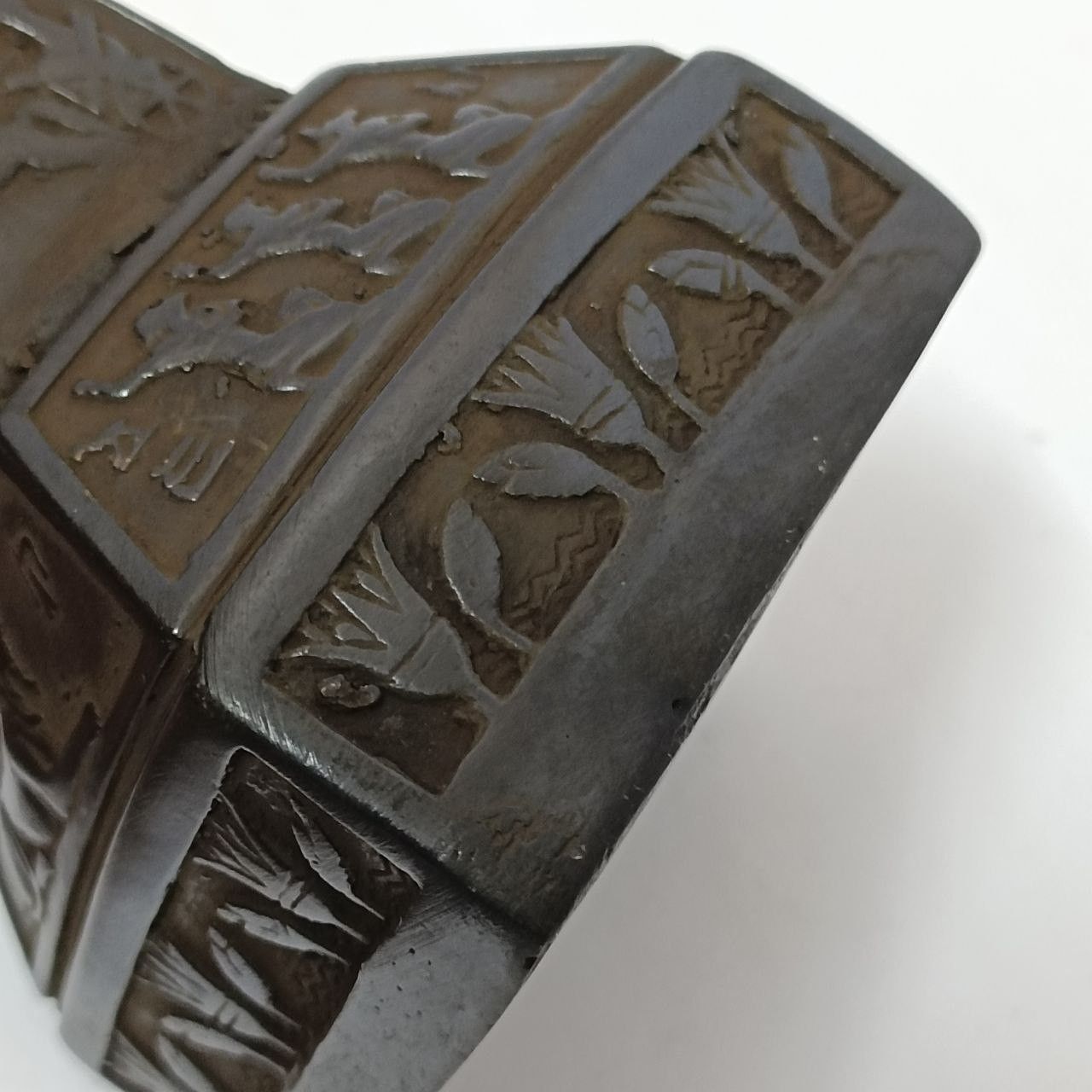 Handmade Ancient Egyptian Obelisk – Hieroglyph Decor – handmade Size ONE SIZE - 8 Thumbnail