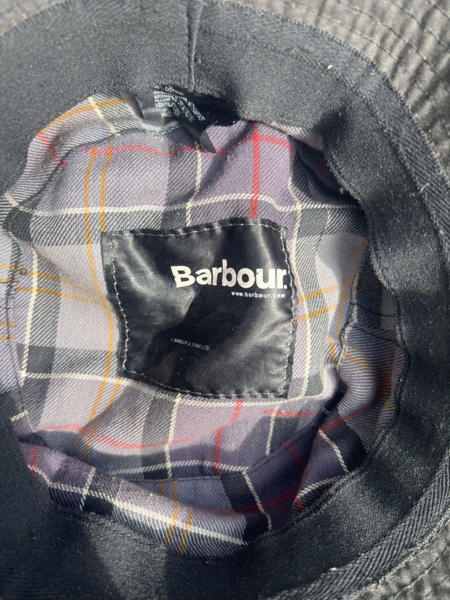 Barbour × Vintage VERY RARE BARBOUR HATS WAXED PANAMA CASUAL ENGLAND STYLE 90s Size ONE SIZE - 7 Thumbnail