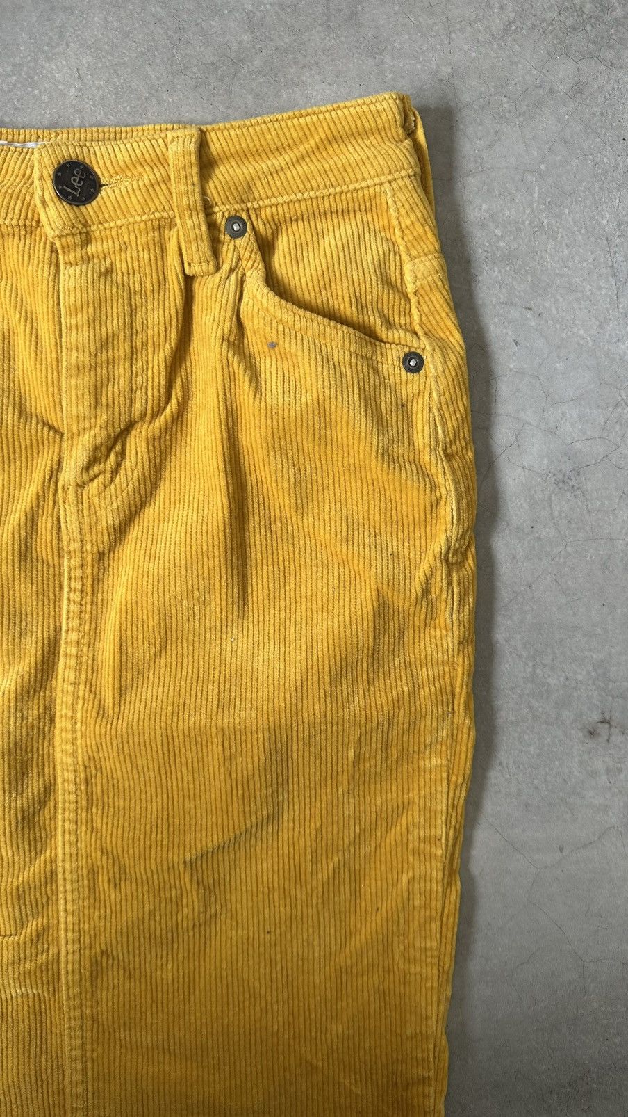 Lee VINTAGE LEE CORDUROY SKIRT Size 26" / US 2 / IT 38 - 3 Thumbnail