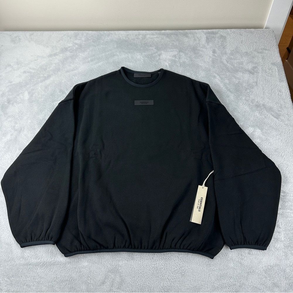 Essentials Essentials Men's Size Medium Fear of God Oversized Black Cr Size US M / EU 48-50 / 2 - 3 Thumbnail