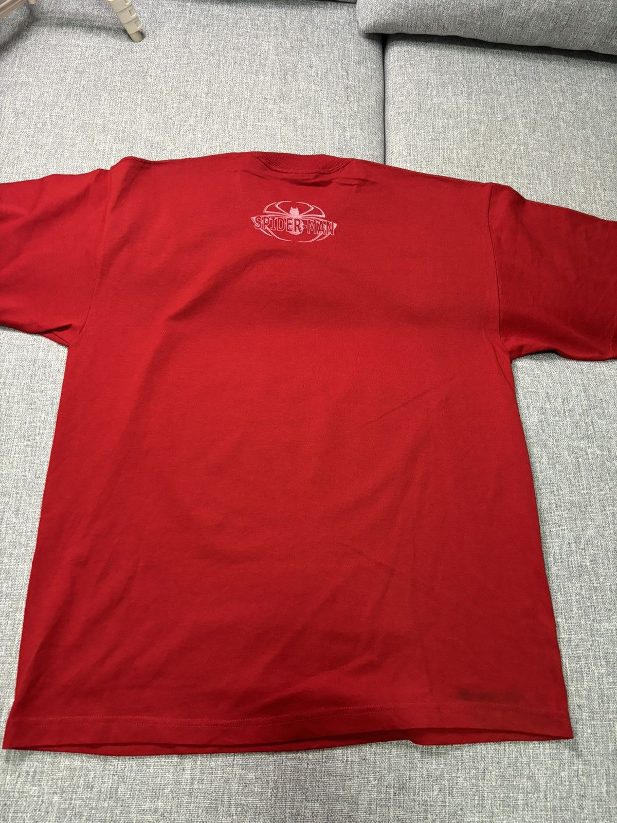 Marvel Comics × Vintage Vintage bootleg shirt Spiderman Size US XL / EU 56 / 4 - 4 Thumbnail