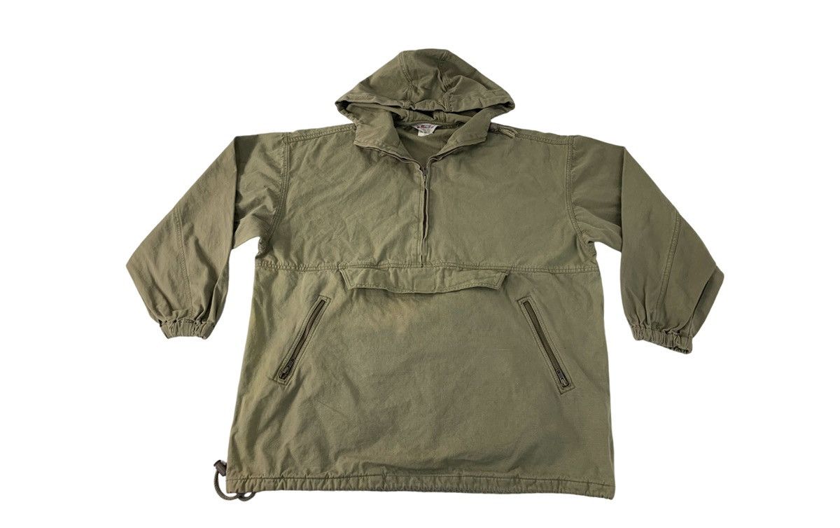 90s Mac Eye American Wear Anorak Hooded Jacket Military