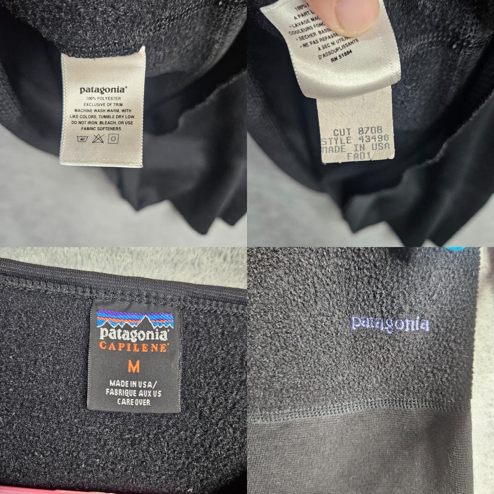 Patagonia Patagonia Capilene Polyester Crewneck Top M Women Black Regular Size M Shirt Size M / US 6-8 / IT 42-44 - 8 Thumbnail
