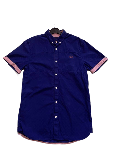 Fred Perry Fred Perry Embroidered Logo Button Up Shirt Size S Size US S / EU 44-46 / 1 - 1 Thumbnail