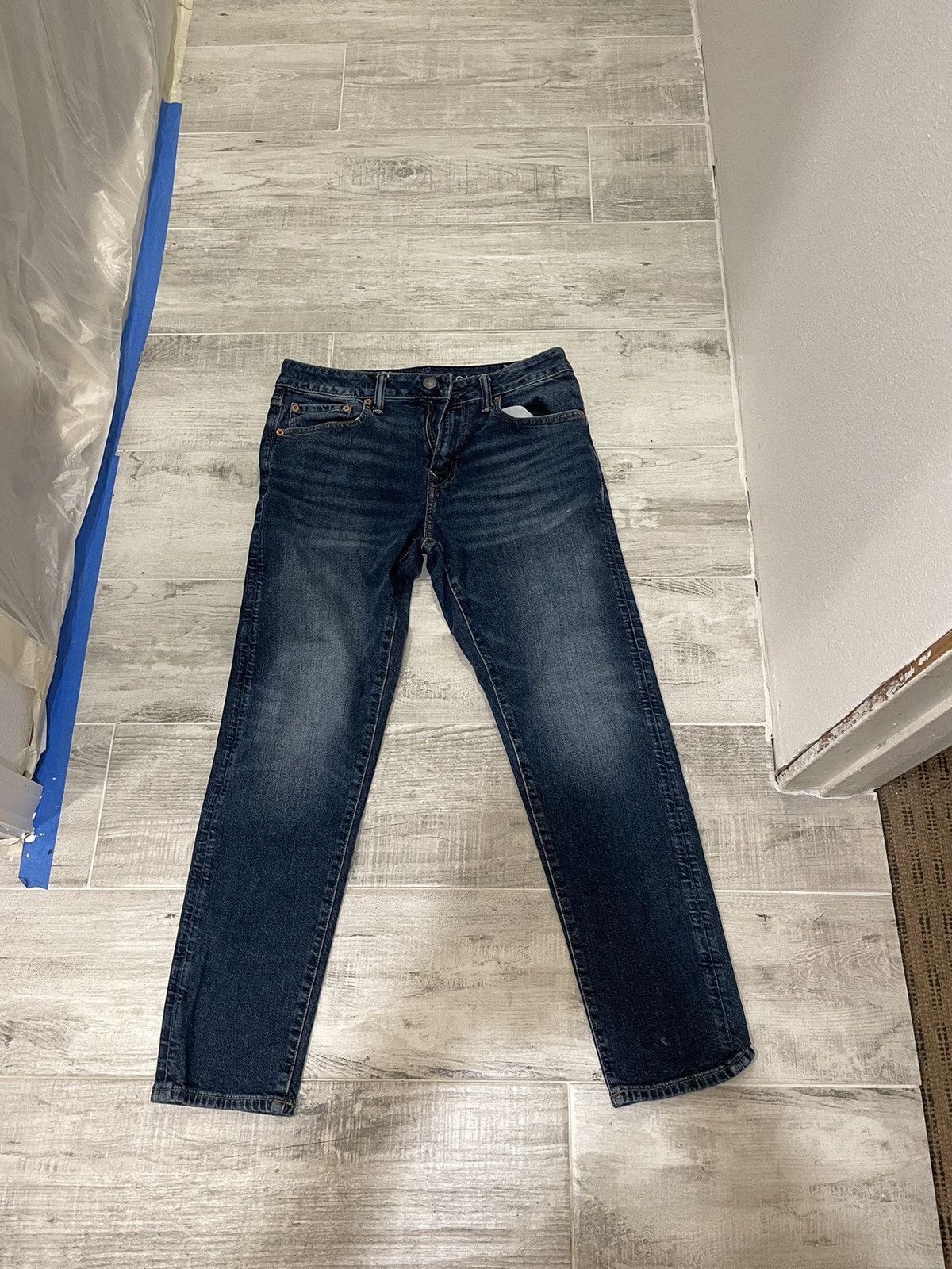 American Eagle Outfitters AMERICAN EAGLE 30x30 DENIM PANTS FLEX Size US 30 / EU 46 - 1 Thumbnail