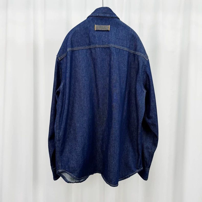 Versace Versace Medusa gold-buttoned denim shirt jacket Size US S / EU 44-46 / 1 - 2 Thumbnail