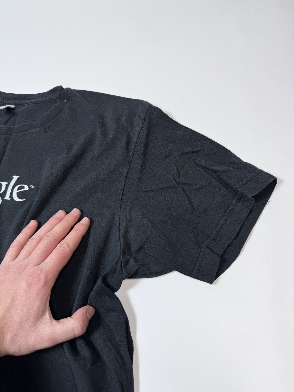 Vintage Google Short Sleeve American Apparel T Shirt Men's 2XL Black Size US XXL / EU 58 / 5 - 5 Thumbnail