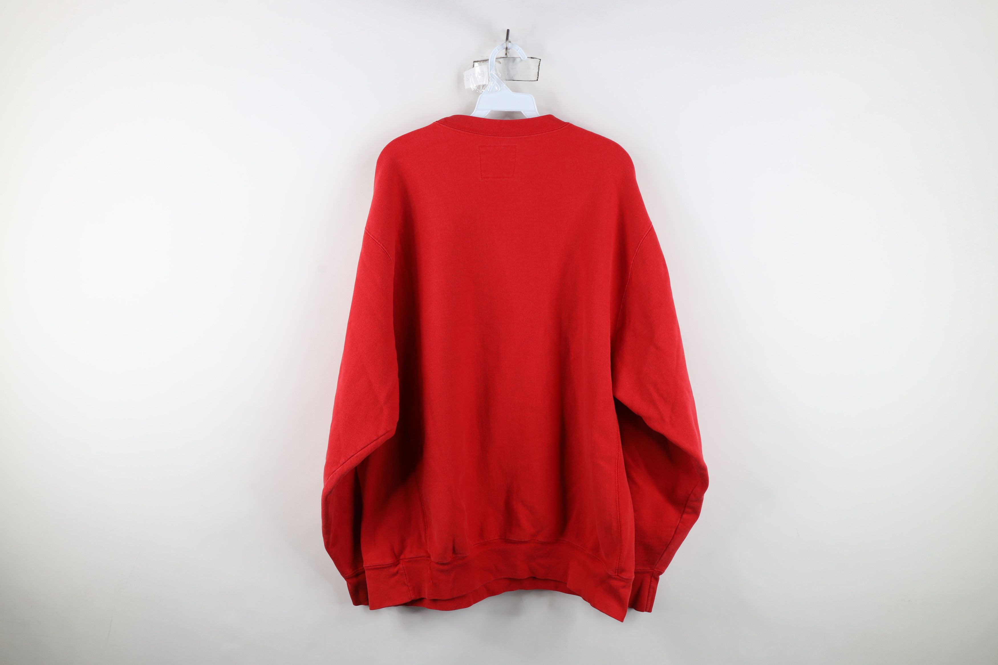Vintage Vintage 90s Heavyweight Ohio State University Sweatshirt Red Size US XXL / EU 58 / 5 - 13 Thumbnail