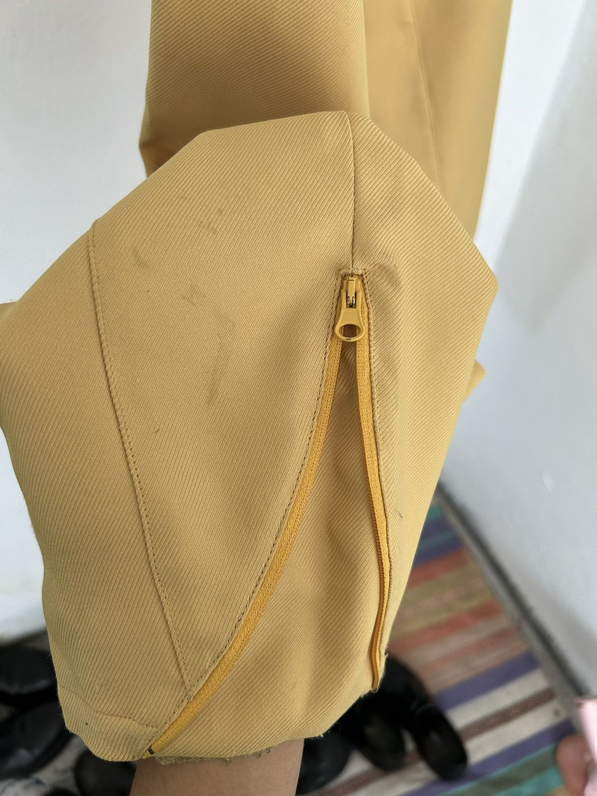 Kiko Kostadinov Ss19 tajima yellow utility trousers Size US 30 / EU 46 - 8 Thumbnail
