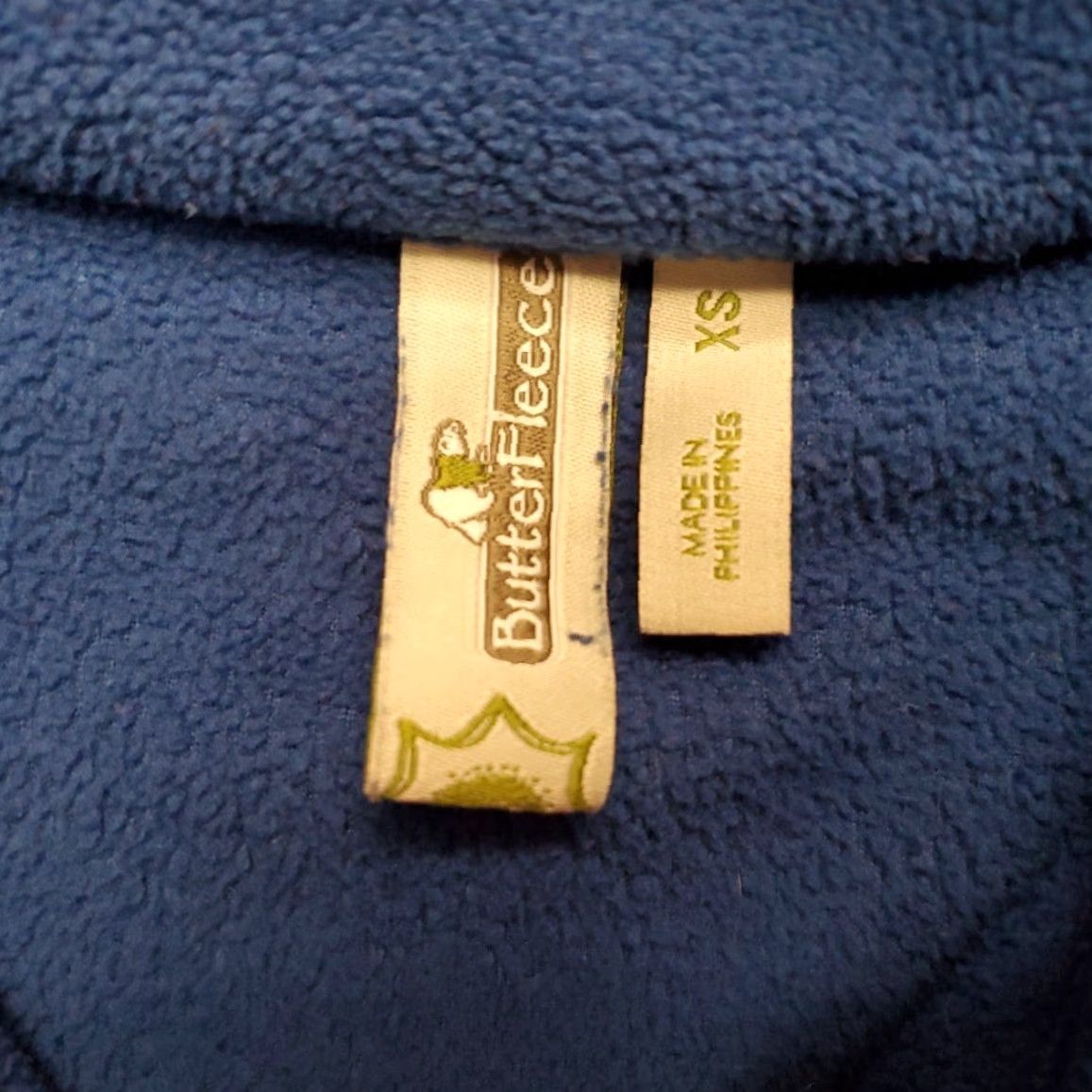 Vintage Sahalie ButterFleece Jacket Women XS Blue 1/4 Zip Pullover Outdoor Hike Jacket Size XS / US 0-2 / IT 36-38 - 5 Thumbnail