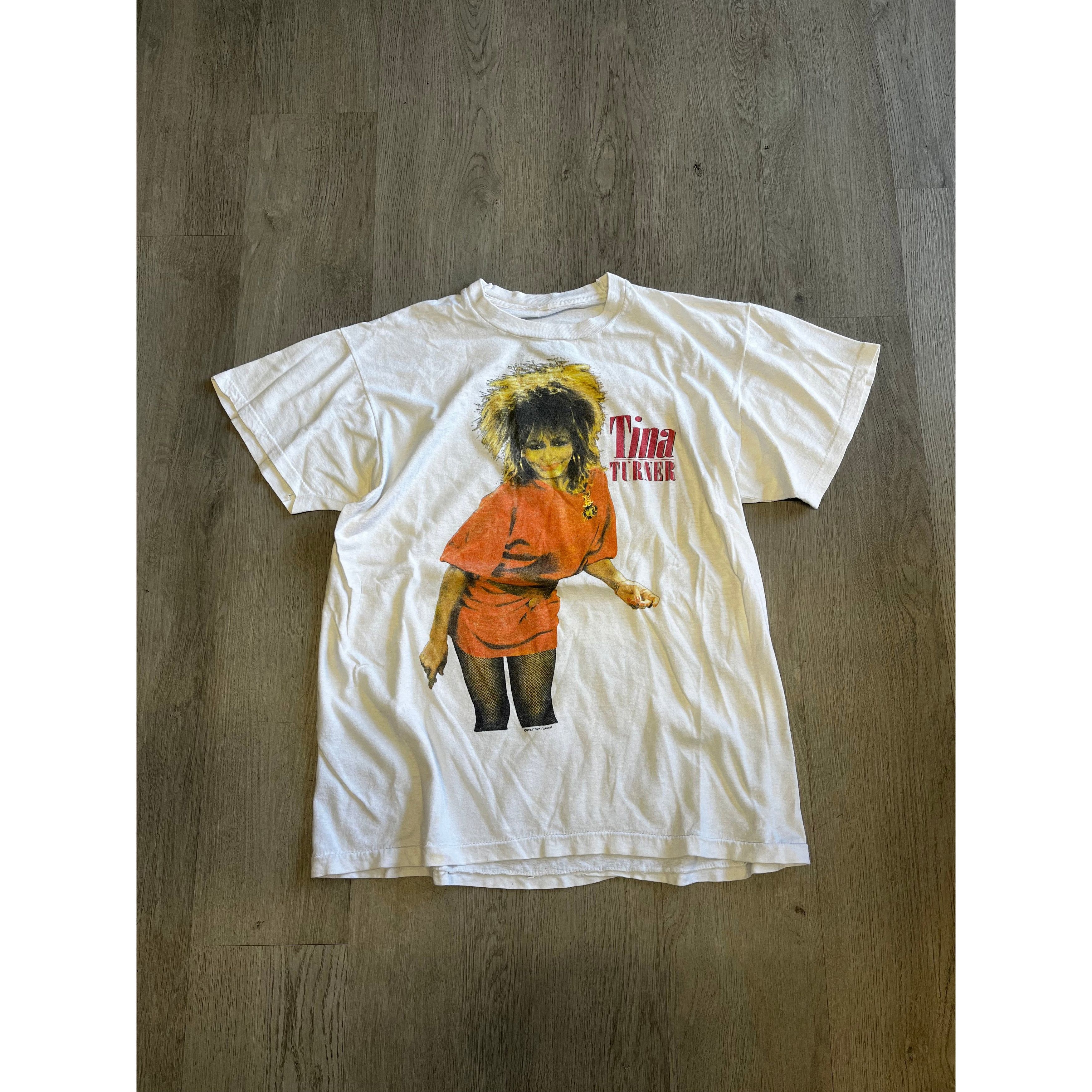 Vintage Vintage 90s Tina Turner You Better Be Good To Me Rap Tee Size US M / EU 48-50 / 2 - 1 Thumbnail