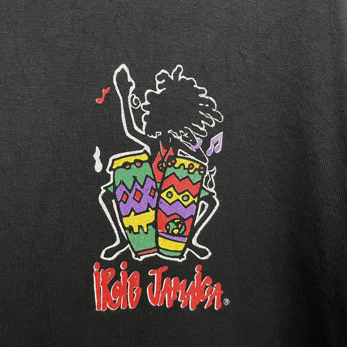 Bob Marley × Rap Tees × Vintage Vintage 1990s Irie Jamaica World Peace Reggae Rap Tee Size US M / EU 48-50 / 2 - 6 Thumbnail