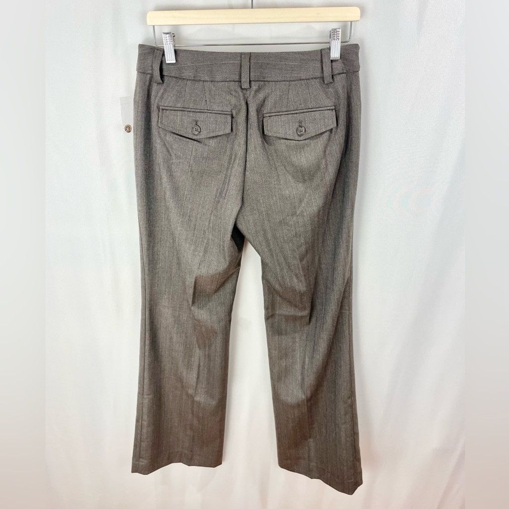 Gap NEW Gap Brown Low Rise Curvy Fit Straight Leg Trousers 8 Size 30" / US 8 / IT 44 - 3 Thumbnail