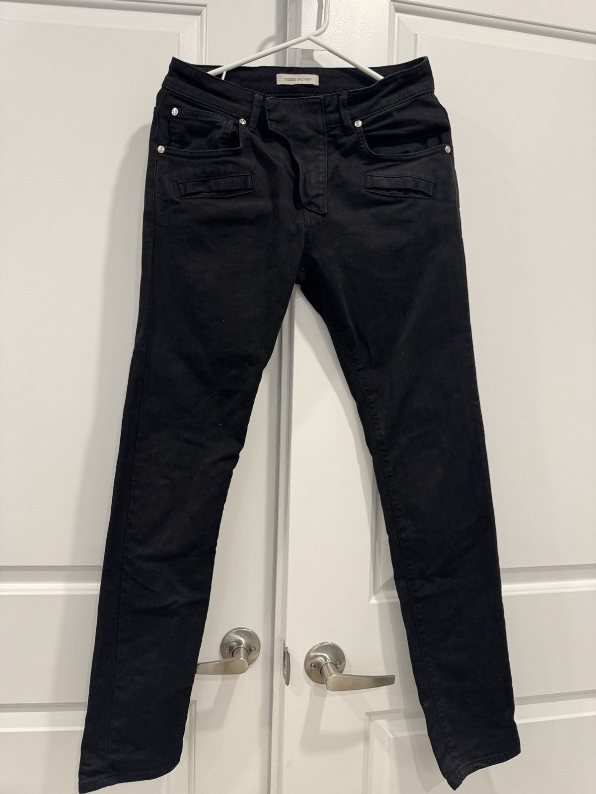 Pierre Balmain Pierre Balmain black jeans size 29 Size US 29 - 1 Thumbnail