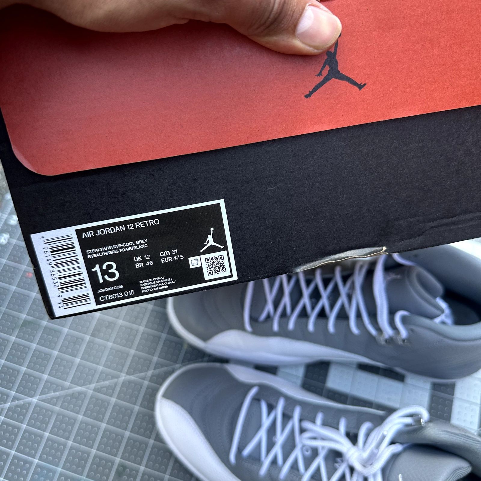 Jordan Brand Jordan 12 'Stealth' Size US 13 / EU 46 - 7 Thumbnail
