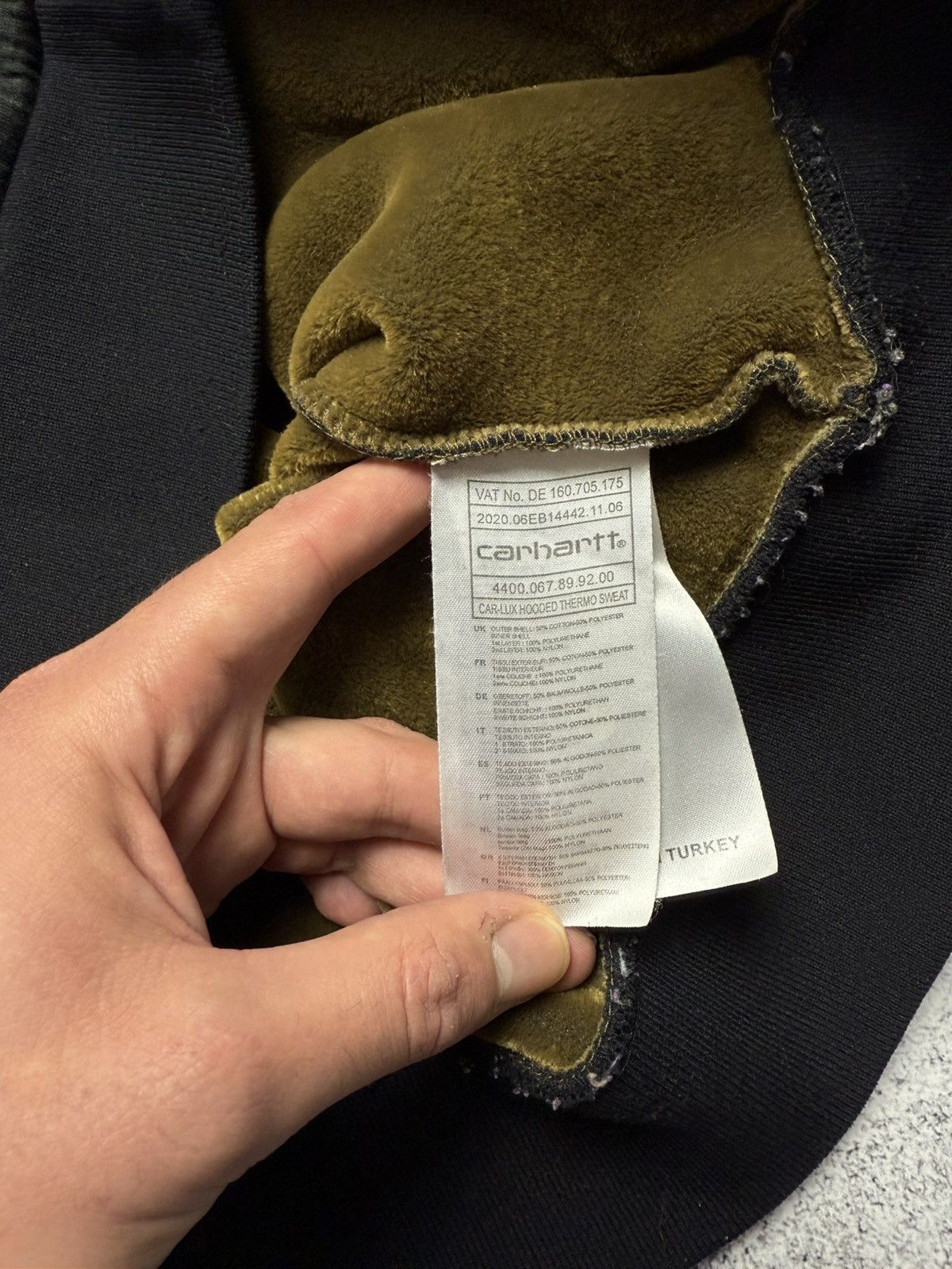 Carhartt Vintage Carhartt Zip Hoodie Faded Work Jacket Y2k Style Rare Size US L / EU 52-54 / 3 - 10 Thumbnail