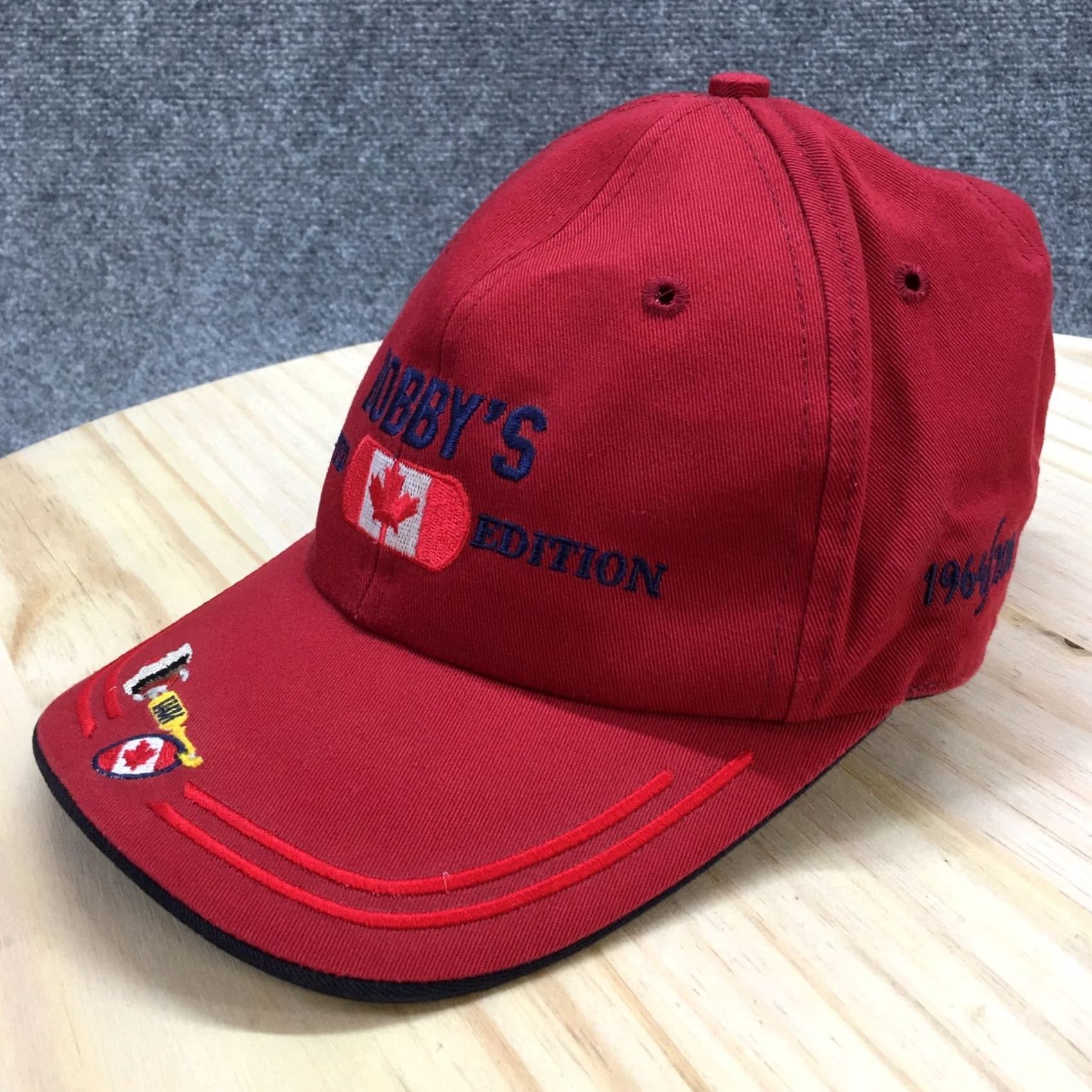 Vintage Texace Baseball Cap Hat Mens One Size Red Adjustable Size ONE SIZE - 2 Thumbnail