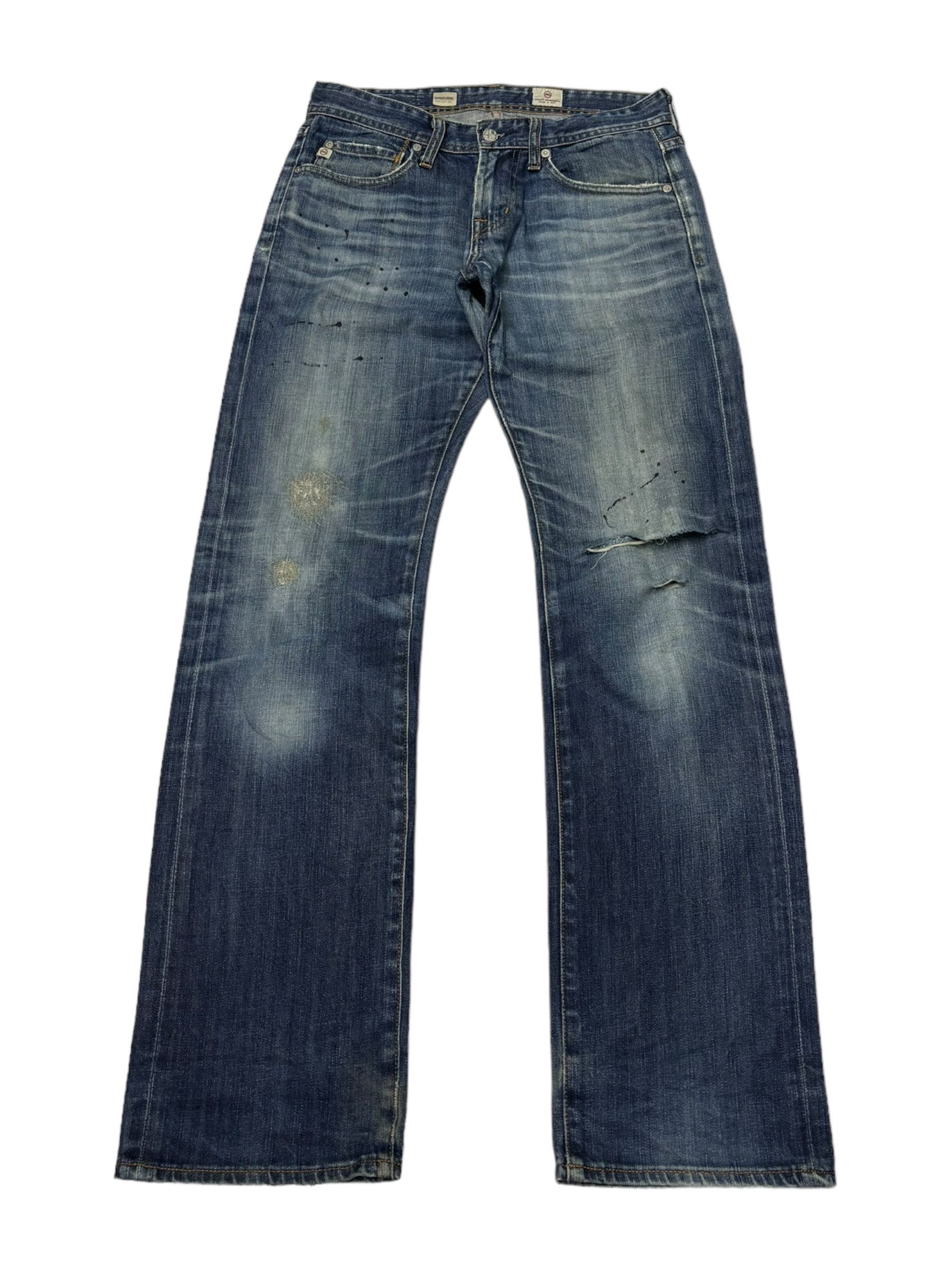 AG Adriano Goldschmied OG🔥 AG ADRIANO GOLDSCHMIED ROCKSTAR DENIM JEANS Size US 29 - 1 Thumbnail